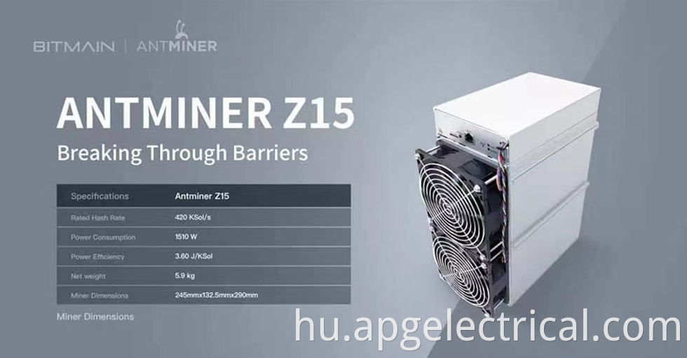 z15 420k miner